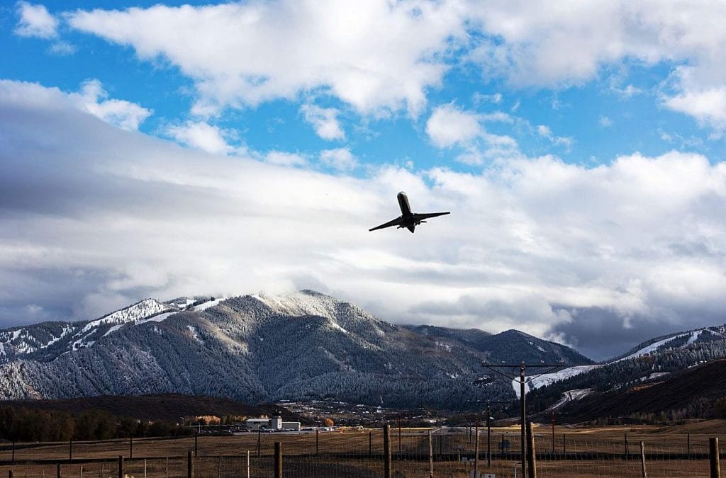 Airlines flying empty planes to small Colorado airports like Aspen