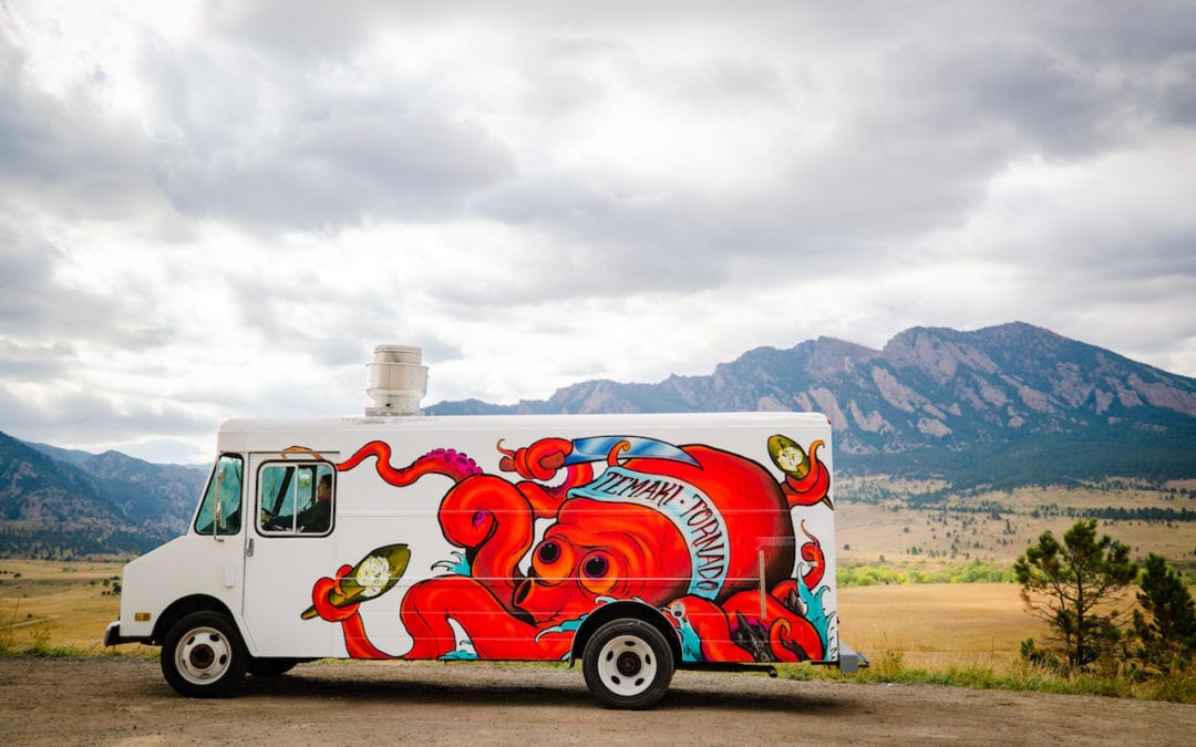 Temaki Tornado Rolls into Colorado’s Food Truck Scene with a Hand Roll Sushi Concept