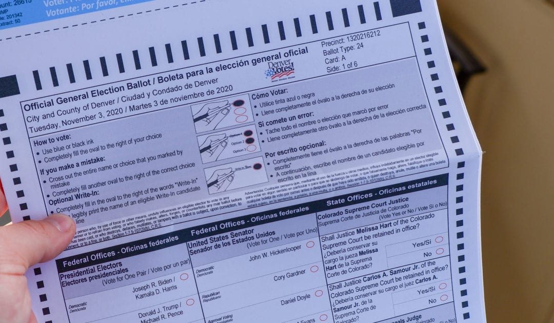 Rejected ballots top 10,000 in Colorado. And election officials are working to get them counted.