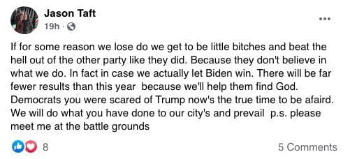 Colorado police officer on leave after posting he wanted to “beat the hell” out of Democrats