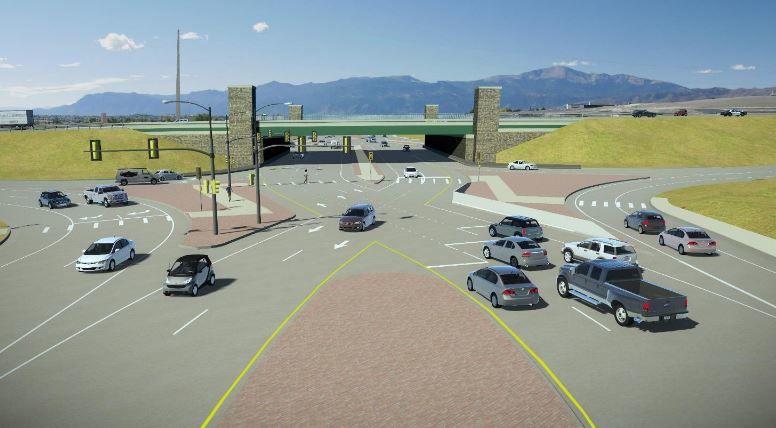 Reconstruction plans for major Colorado Springs intersection clear $43 million budget hurdle
