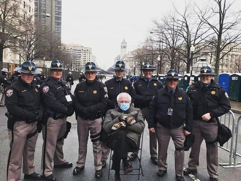 Colorado State Patrol, others tweet memes with Sen. Bernie Sanders