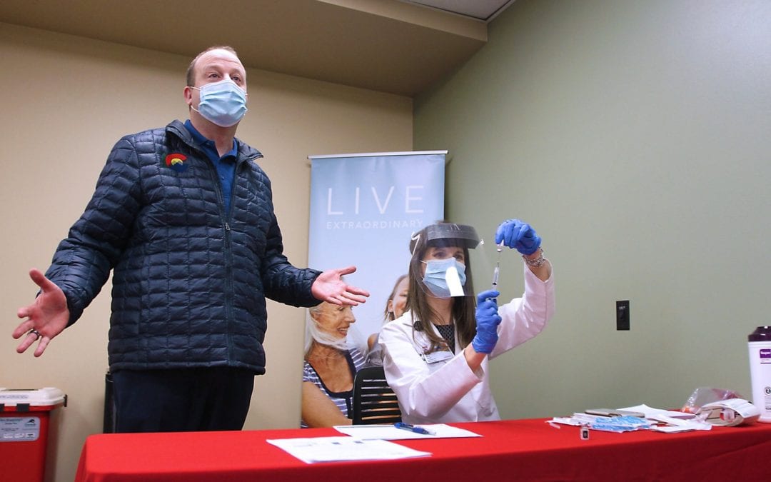 Denver Post reporter feels guility after accepting early vaccine from Polis | Colorado Peak Politics