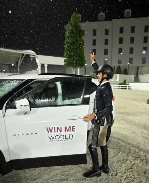 Colorado Springs teen wins new car in equestrian competition