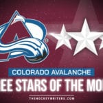 Colorado Avalanche's 3 Stars of the Month - January 2021