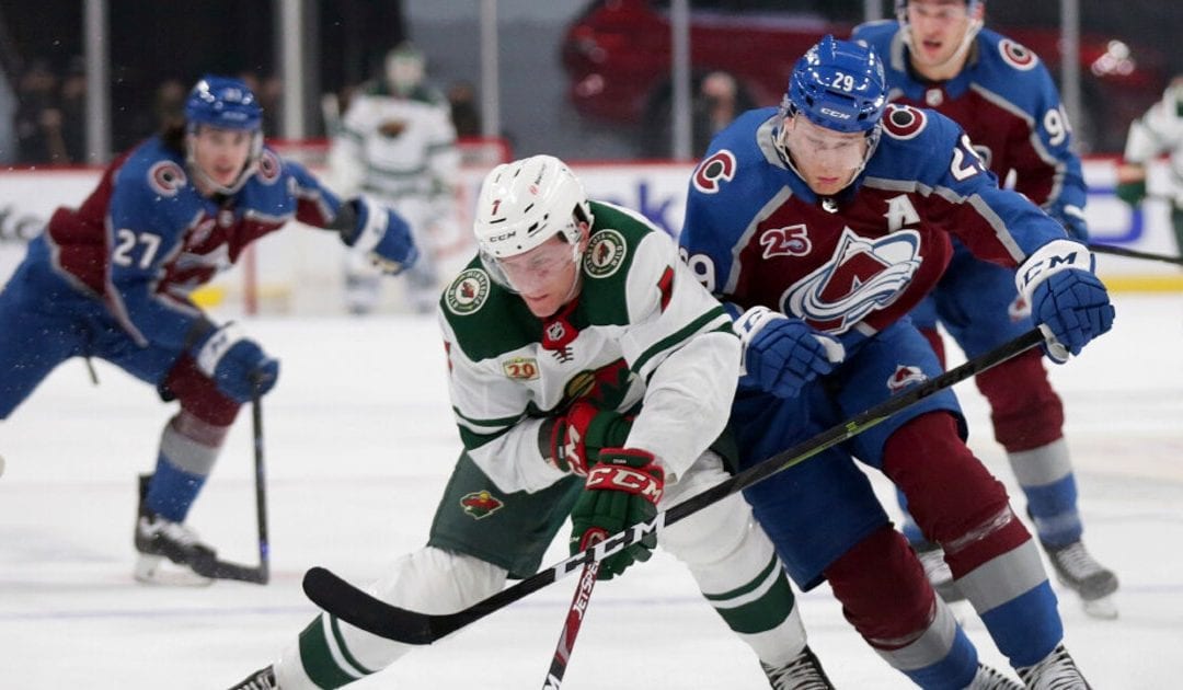 Colorado star out for next two games against depleted Wild – StarTribune.com