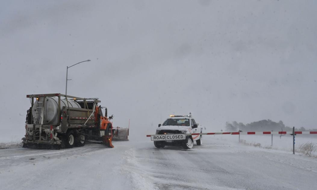 Interstate 25 closed north of Colorado Springs; Highways 24, 94 also closed over storm