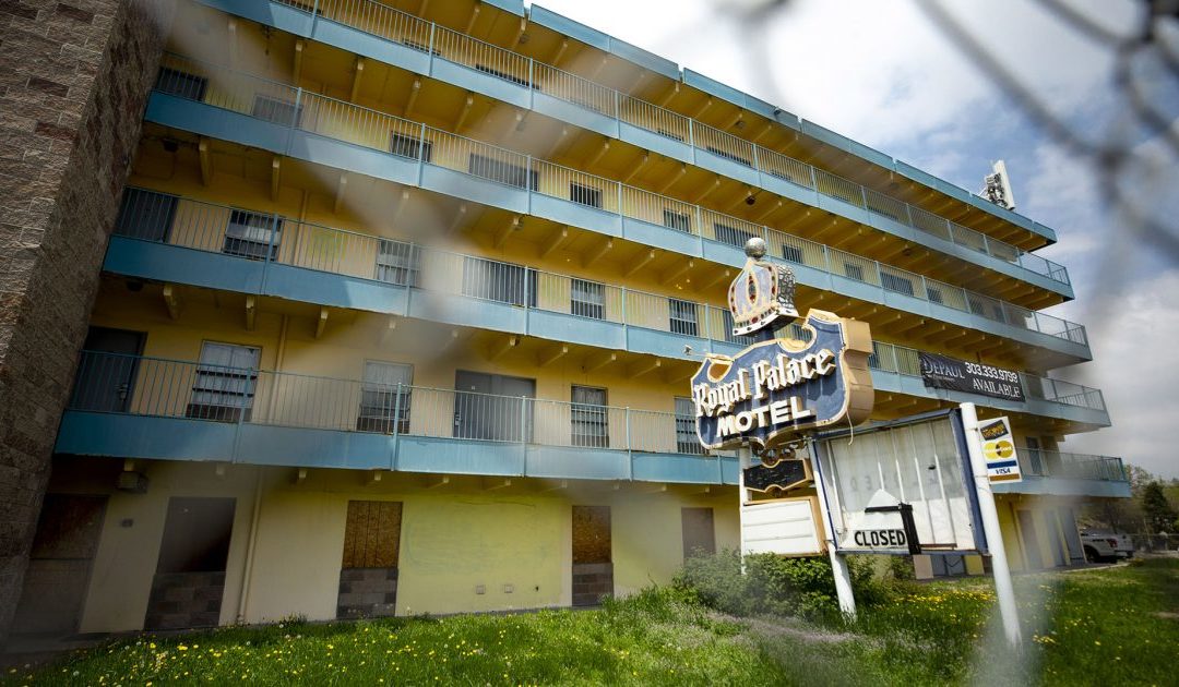 Something may finally be happening with that giant motel at Colfax and Colorado