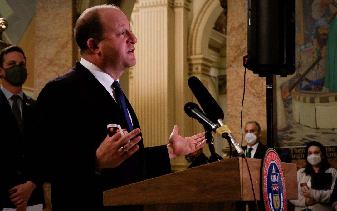 Colorado governor vetoes bill that would have let candidates run for lieutenant governor and another elected position at the same time