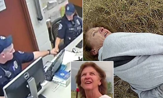 Video shows Colorado police laughing after dislocating 73-year-old woman’s shoulder; ‘Ready for the pop?’