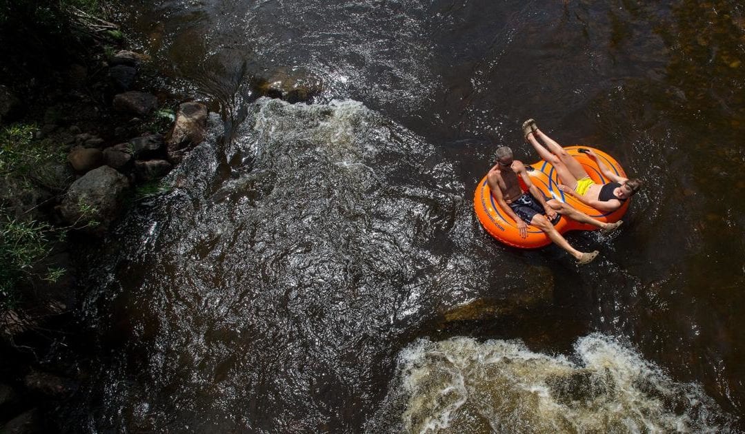 My first Colorado tubing experience