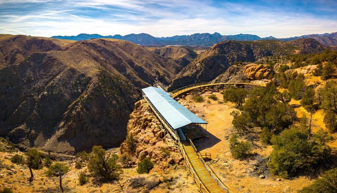 Once visited by train, access restored to ‘magical’ overlook in southern Colorado