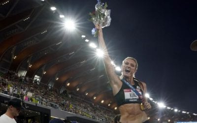 Colorado heptathlete Annie Kunz able to celebrate with family as she secures trip to Tokyo
