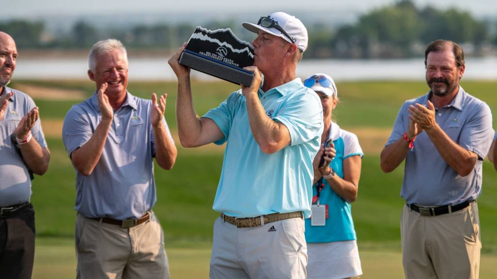 Tag Ridings takes TPC Colorado playoff for first pro win in 19 years