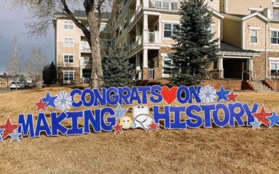Over-the-top yard signs continue to see a boost in Colorado Springs after pandemic spike
