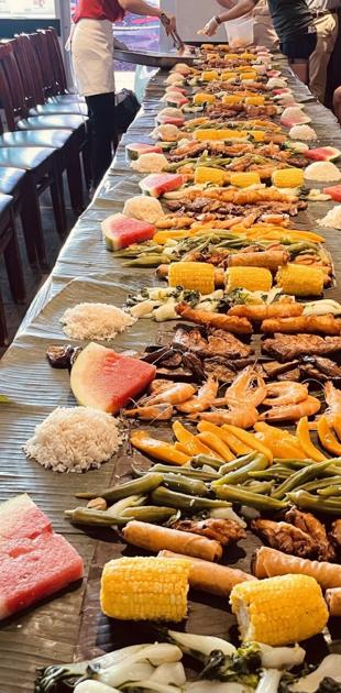 Colorado Springs Asian community introduces Filipino ‘boodle fight’ to uninitiated