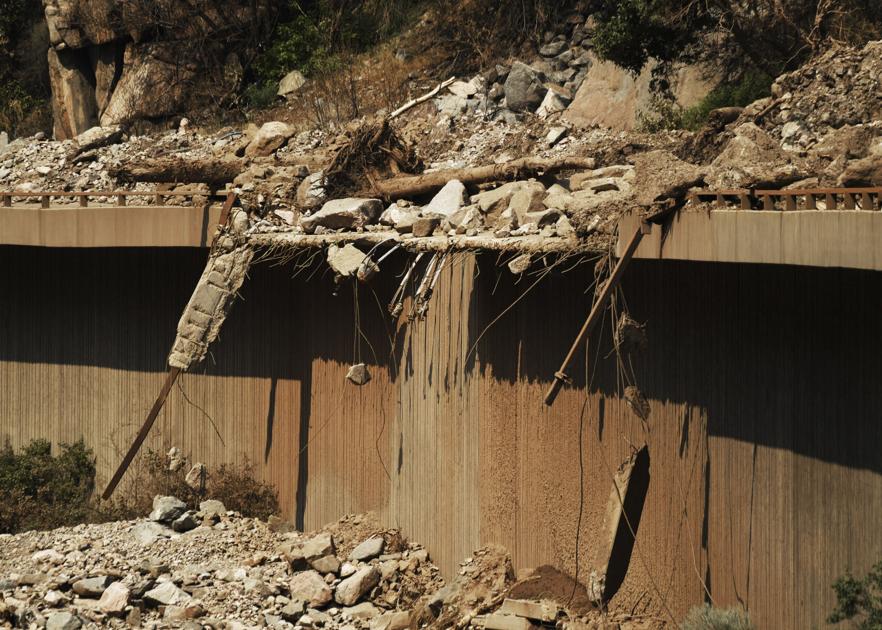 Colorado mudslides wreak havoc on major transportation route | OutThere Colorado