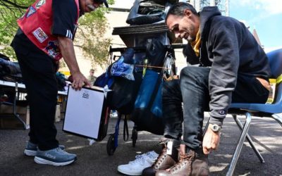 Homeless veterans in Colorado Springs offered a hand up and a handout ahead of cold winter months