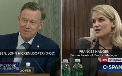 Hickenlooper’s Facebook investment draws fresh scrutiny after he pitched softballs in Senate hearing | Colorado Peak Politics