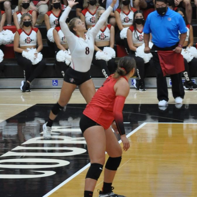 A five-set loss for Aztecs midway through Mountain West Conference finals against Colorado State