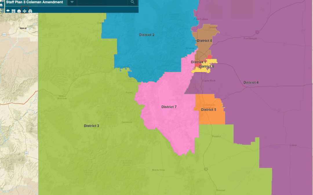 Supermajority of redistricting commission approves new Congressional map | Colorado Peak Politics