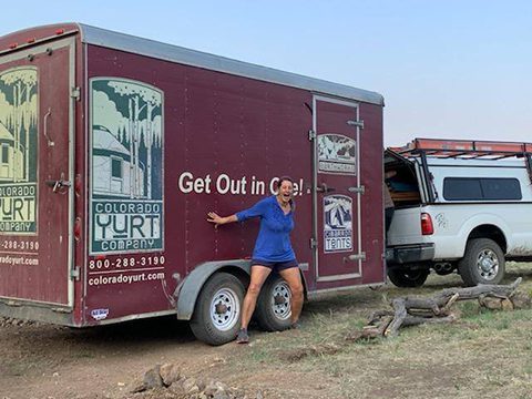 Colorado Yurt Company Customer Stories: My New and Happy Colorado Yurt Life – Colorado Yurt Company