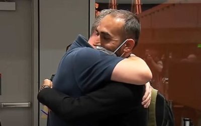 Army Veteran From Colorado Greets His Afghanistan Interpreter At Denver International Airport