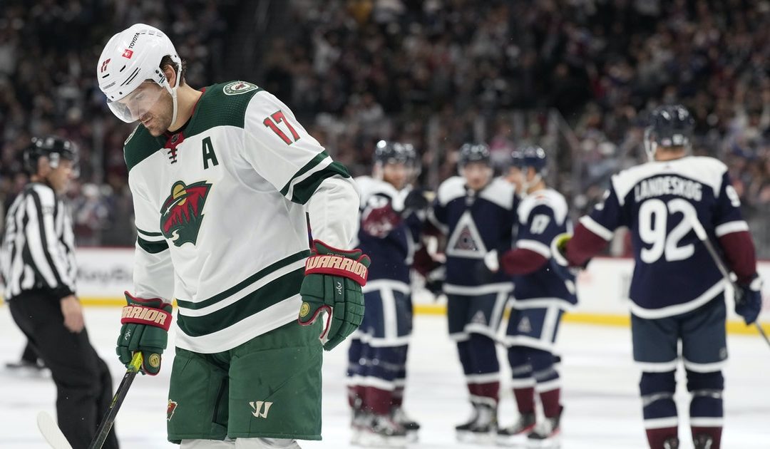 Wild continues its stumbles in Colorado, loses 4-1 to Avalanche – StarTribune.com