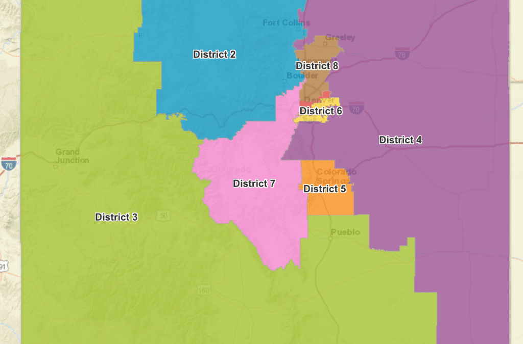 Approved Colorado congressional map preserves incumbent advantages, creates competition north of Denver