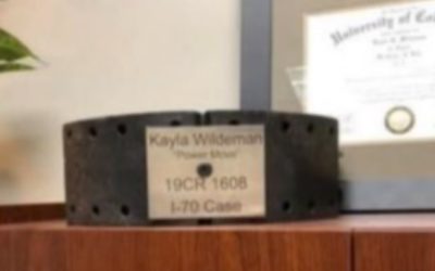 Prosecutors in Colorado trucker trial exchanged semitrailer brake shoe as “memento”