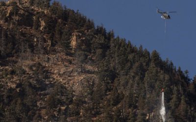 Update: Blodgett Peak fire in Colorado Springs 50% contained