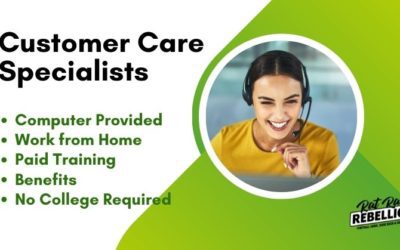 $16+/Hr, Computer Provided, Work from Home, Benefits – Sr. Customer Service Representative Openings Available Now – Work From Home Jobs by Rat Race Rebellion