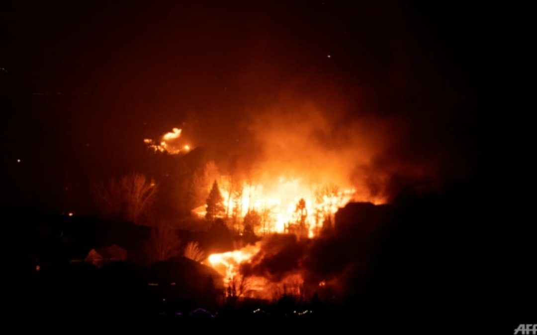 Colorado wildfire took hold ‘in blink of an eye’: Governor