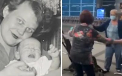 Woman who never knew she had a sister meets her after 73 years